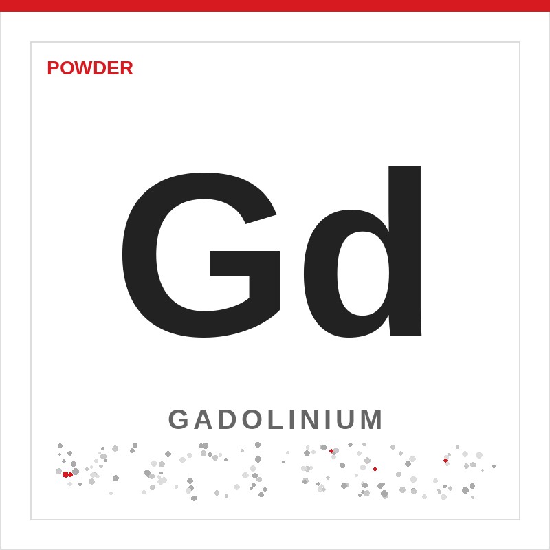 Gadolinium Powder