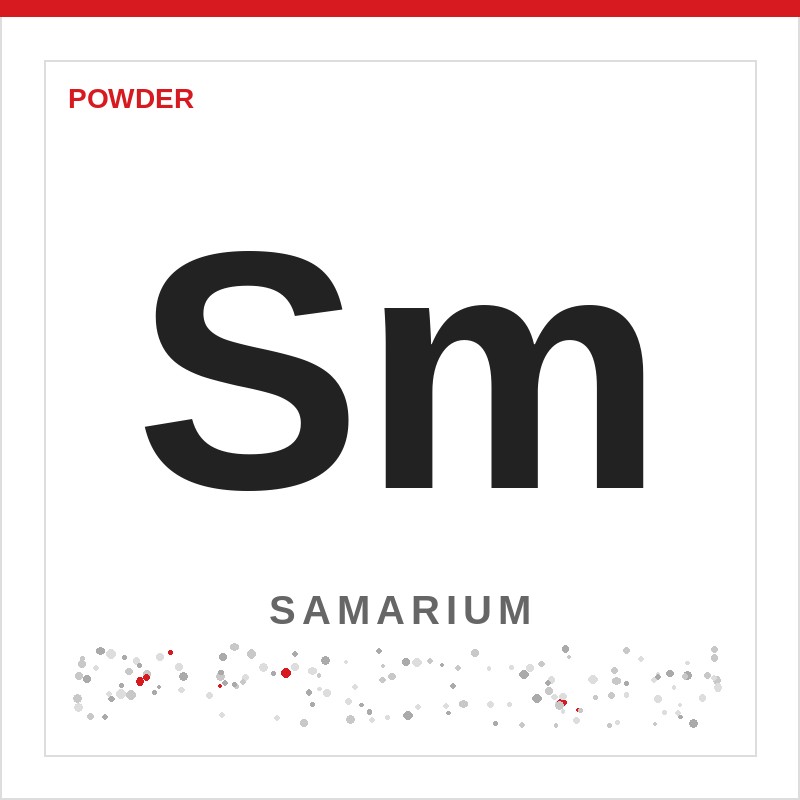 Samarium Powder